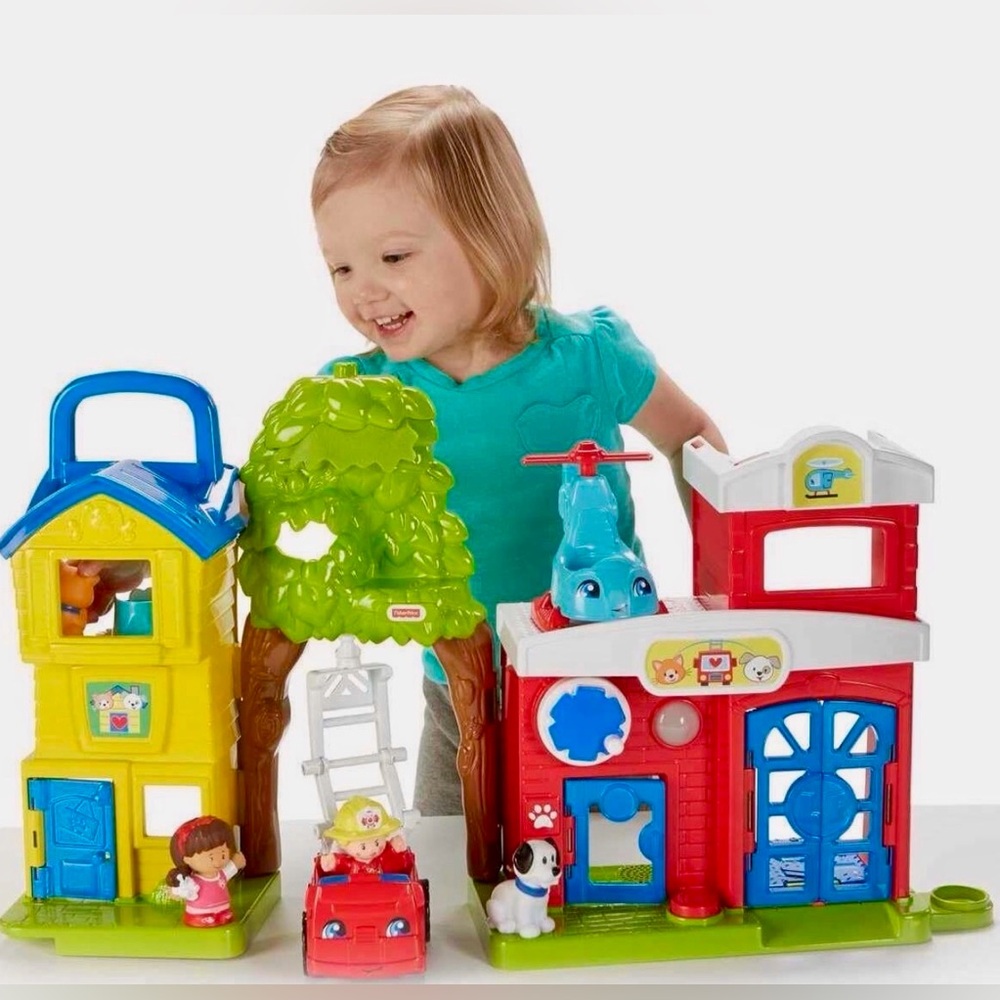 Vintage Fisher-Price Little People Animal Rescue Play Set NEW!! - Picture 2 of 7